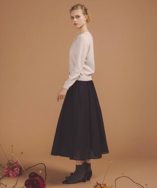 TOCCA 【百田夏菜子さん着用】【消臭】LUNA VEIL スカート ネイビー系