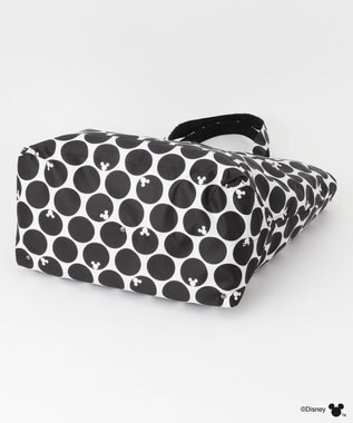 Y'SACCS 【Disney Collection】シルエットプリントトートバッグ　Lサイズ ブラック