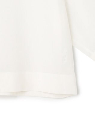 BEIGE， BAC / コットンシアー ショートレングスシャツ Off