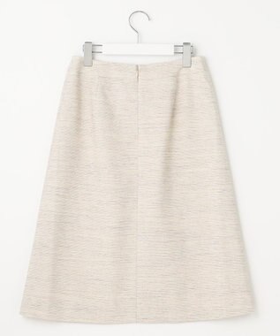 J.PRESS LADIES ライトツイードストレッチ スカート ベージュ系1