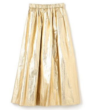 NAVE 【Nave】ホイルプリント スカート ゴールド系