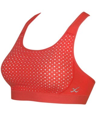 CW-X 【WOMEN】 スポーツブラ ハイ サポートタイプ 【高木美帆選手愛用】 バストをしっかり守る 吸汗速乾 HTY198 /ワコール サーモンピンク