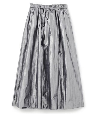 NAVE 【Nave】ホイルプリント スカート ブラック系