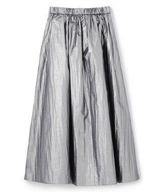 NAVE 【Nave】ホイルプリント スカート ブラック系