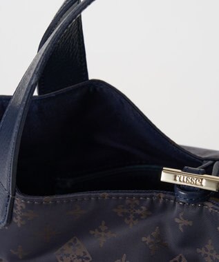 russet ナイロンジャガード2WAYミニトートバッグ(SF-260) Purple/BR