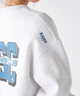 OP／FILA 【Kappa】Swim Clubデザイン ユニセックススウェット ホワイト