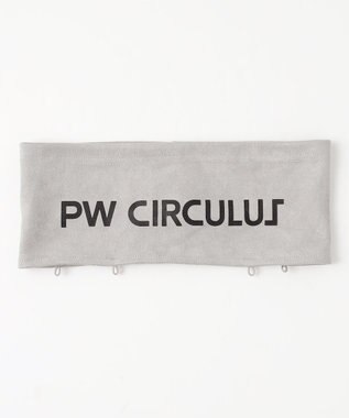 PW CIRCULUS 2025 NEW！【手洗い洗濯可】【MEN】キャットグラフィック スエードライク デタッチャブルフーディ ゴルフ グレー系