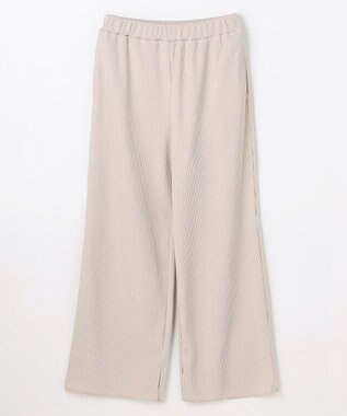 ANY L テレコイージーパンツ ライトベージュ