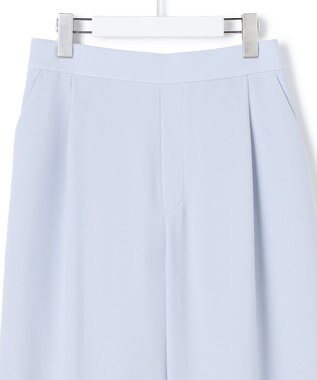 23区 【WEB&一部店舗限定】ストレッチジョーゼット ワイドパンツ スカイブルー系