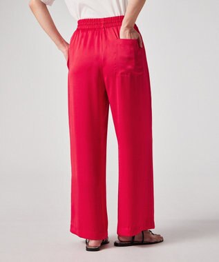 Paul Smith サテン ストレートパンツ ローズ