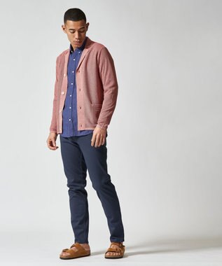 J.PRESS MEN リネンアンカー ニットジャケット レッド系7