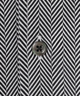 JOSEPH HOMME 【洗える】ツイルへリンボンクレイジー　ドレスシャツ ブラック系1