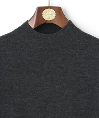 J.PRESS MEN モックネック ニット グレー系