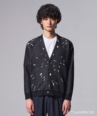 JOSEPH HOMME 【WEB限定】【スター・ウォーズ 】 JOSEPH HOMME スター・ウォーズ / ジャガードカーディガン ブラック系