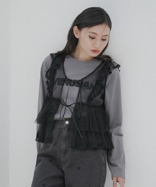 Green Parks ・ＥＬＥＮＣＡＲＥ　ＤＵＥ　ロゴｐｔロンＴＥＥ Charcoal Gray