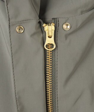 J.PRESS LADIES L 【洗える・撥水】Artirosa フーデッド コート モカグレー系