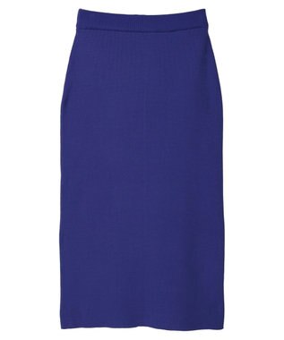 AMERICAN HOLIC エコカルット総針タイトスカート Purple