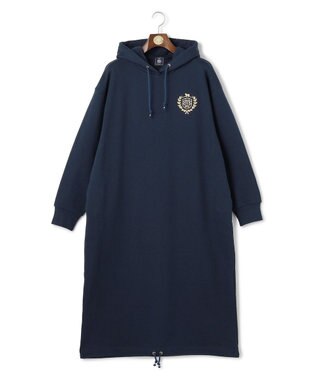 J.PRESS MEN 【J.PRESS ORIGINALS × CLUEL】クレストロゴ スウェットワンピース ネイビー系