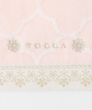 TOCCA 【TOWEL COLLECTION】CHECKER CLOVER TOWELCHIEF ハンドタオル ピンク系