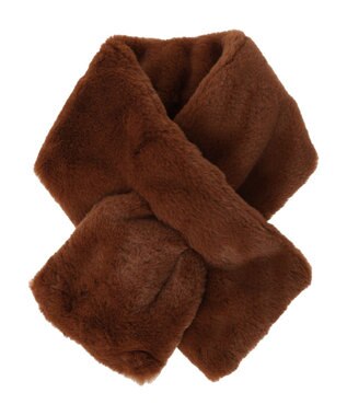 Green Parks カラーフェイクファーティペット Brown