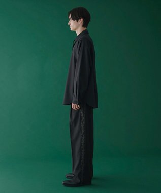 WEGO ボウタイシャツ(LS) ブラック