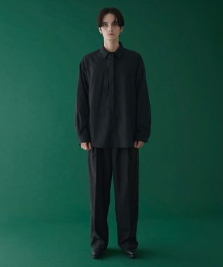 WEGO ボウタイシャツ(LS) ブラック