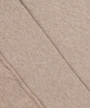 J.PRESS YORK STREET 【UNISEX】ヘビー天竺ジップアップ フーディ アイボリー系