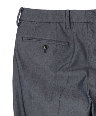 UNFILO MENS 【ストレッチ】イージーケアクリアデニム 機能美パンツ スリム インディゴ