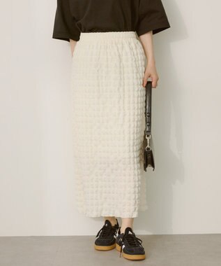 AMERICAN HOLIC ポコポコナロースカート Ivory