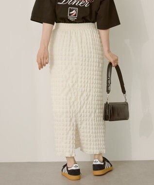 AMERICAN HOLIC ポコポコナロースカート Ivory