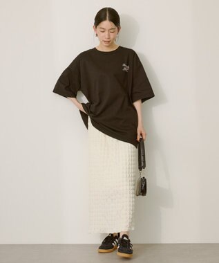 AMERICAN HOLIC ポコポコナロースカート Ivory