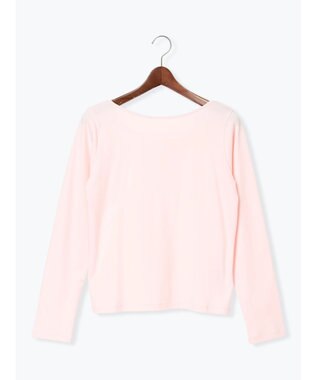 Te chichi 前後2WAYネックデザインロンT《2026 spring catalog item》 ピンク