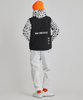 PW CIRCULUS 【MEN】中綿コンビパンツ ホワイト系