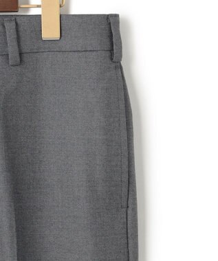J.PRESS MEN 【J.PRESS ORIGINALS】PEPPIN MERINO SAXONY PIPED STEM TROUSERS / JAPAN MADE ライトグレー系