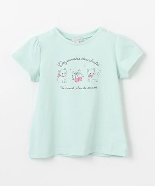 ANY KIDS セーラーカラー Tシャツ ミント