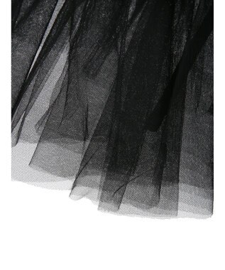 Green Parks マルチｗａｙチュールプリーツベルト Black