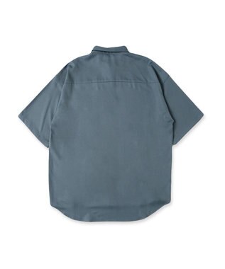 WEGO アムンゼンワンポイントBIGシャツ（S） サックス