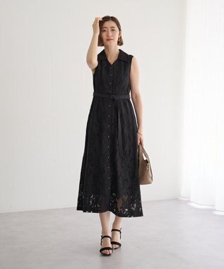 YECCA VECCA レースワンピース Black