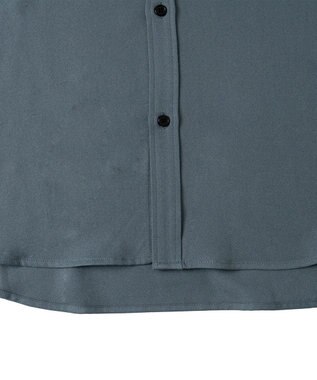 WEGO アムンゼンワンポイントBIGシャツ（S） サックス