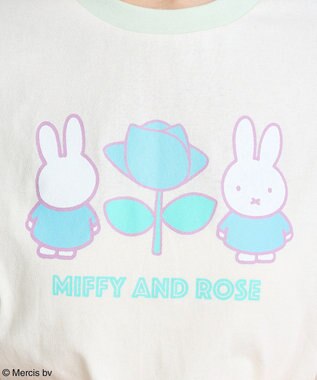 earth music&ecology ｍｉｆｆｙ／ｅａｒｔｈ　Ｒｏｓｅ　ｒｉｎｇｅｒ　Ｔｅｅ Cream