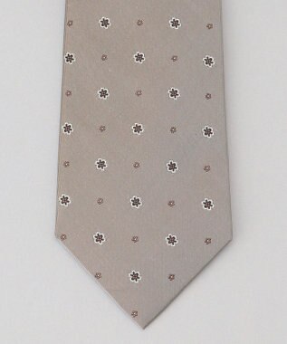 GOTAIRIKU GOTAIRIKU別注【日本製】シルク ネクタイ_小紋柄 ベージュ系8