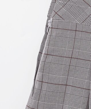 組曲 KIDS 【150-170㎝】 グレンチェックキュロット グレー