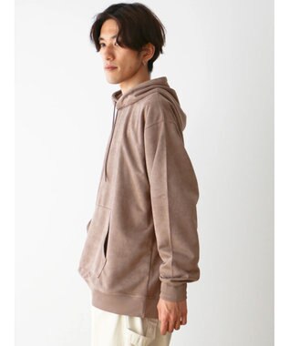 CRAFT STANDARD BOUTIQUE フェイクスエードプルパーカー Mocha