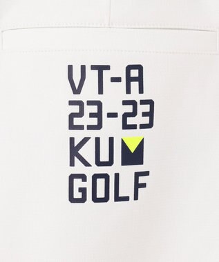 23区GOLF 【WOMEN】【防透/ストレッチ/撥水】スケトラドビーストレッチ モチーフ スカート ホワイト系