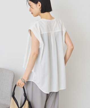 AMERICAN HOLIC 【マルチ機能】レイヤードデザインブラウス Off White
