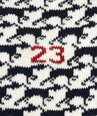 23区GOLF 【MEN】ハンタードッグ柄ソックス ホワイト系5