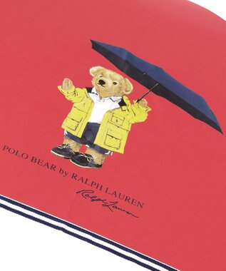 MOONBAT POLO RALPH LAUREN （ポロ ラルフローレン）長傘 RAIN BEAR レッド
