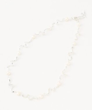 自由区 【CECILE ET JEANNE】アラベスクネックレス シルバー系