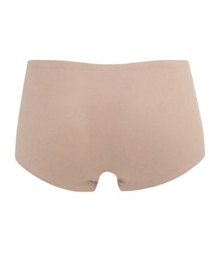 BRADELIS New York 【BRADELIS FIT】シームレスボーイレッグショーツ 響かきにくいシンプルショーツ モカベージュ