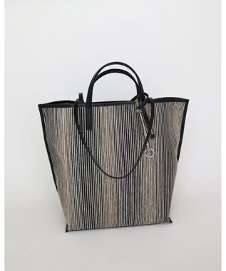 MORROW by thank 【A4サイズ収納可/軽量】VIVIAN LARGE ミックスストライプ